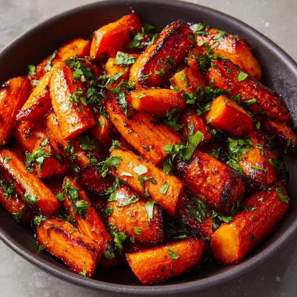 Honey Garlic Butter Carrots Recipe