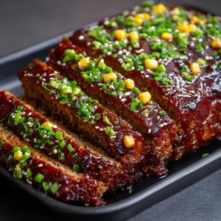 Korean BBQ Meatloaf Recipe