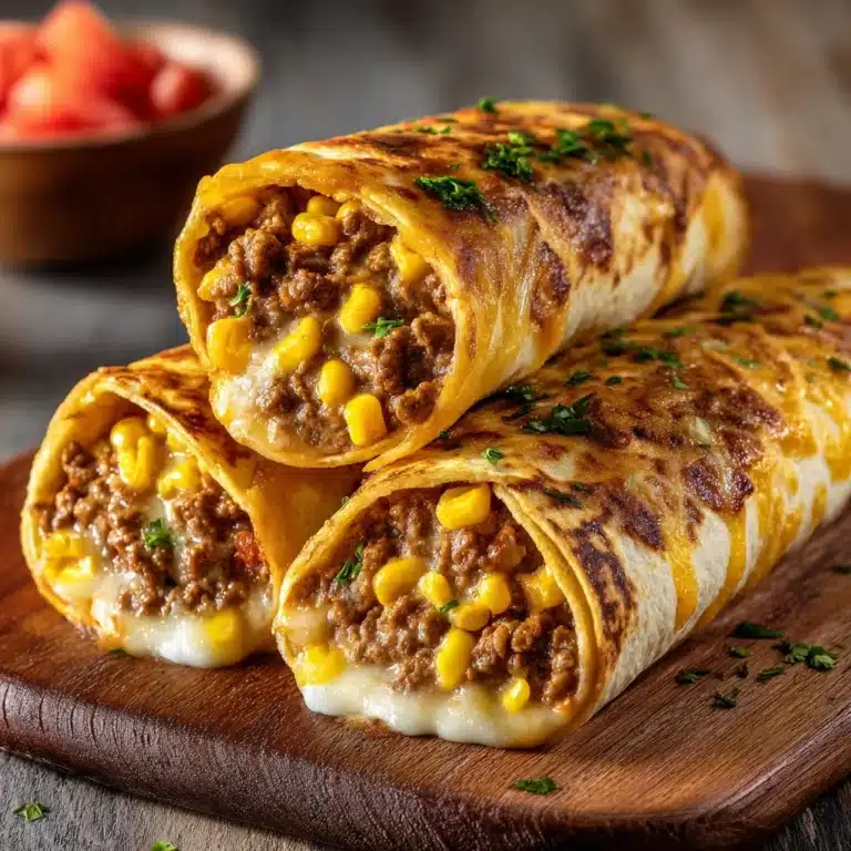 Crispy Beef Chimichangas Recipe