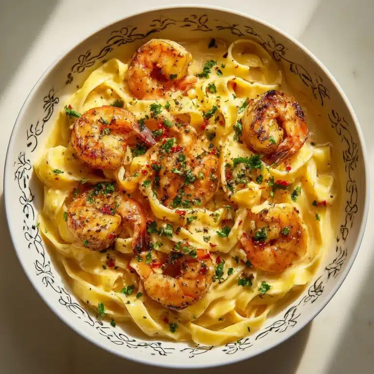 Creamy Jamaican Shrimp Pasta Recipe