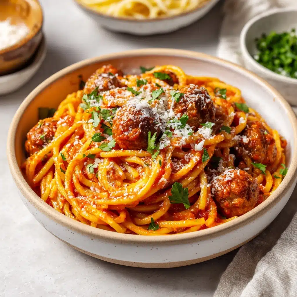 Instant Pot Spaghetti and Meatballs Recipe - Recipe Image