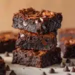 Vegan Zucchini Brownies Without Added Sugar Recipe