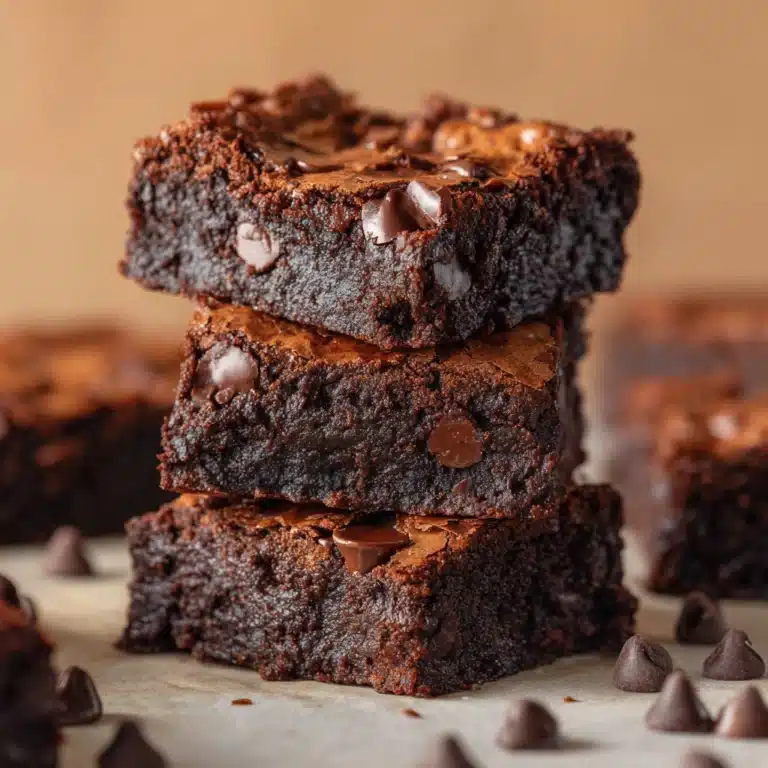 Vegan Zucchini Brownies Without Added Sugar Recipe
