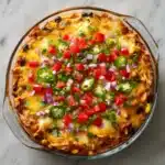 Easy Chicken Burrito Casserole Recipe