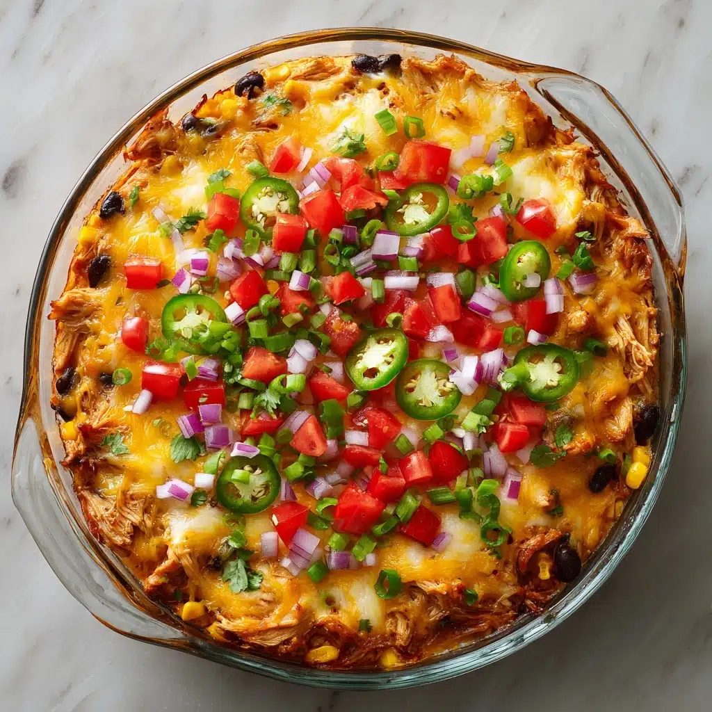 Easy Chicken Burrito Casserole Recipe