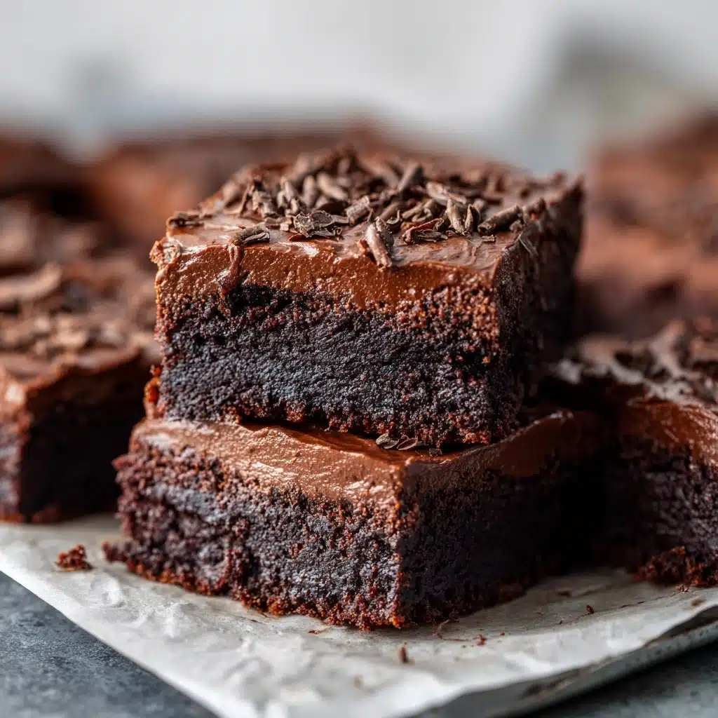 Chocolate Mousse Brownies Recipe - Recipe Image
