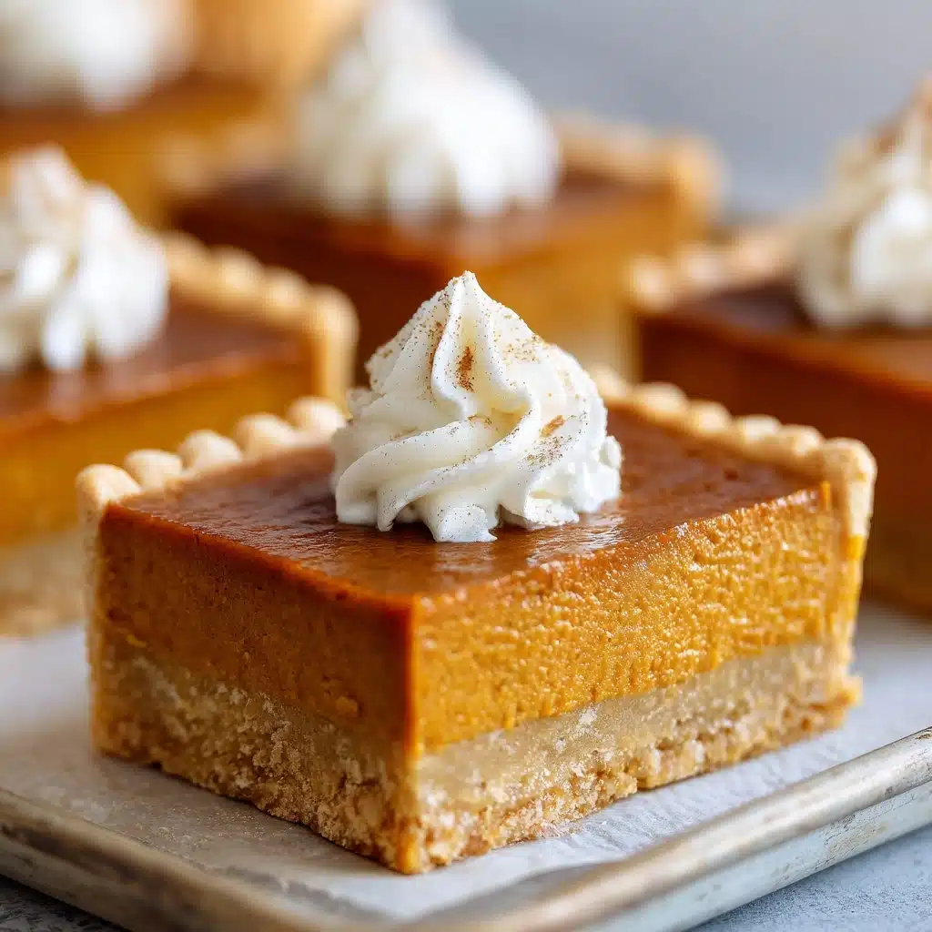 Pumpkin Pie Bars Recipe