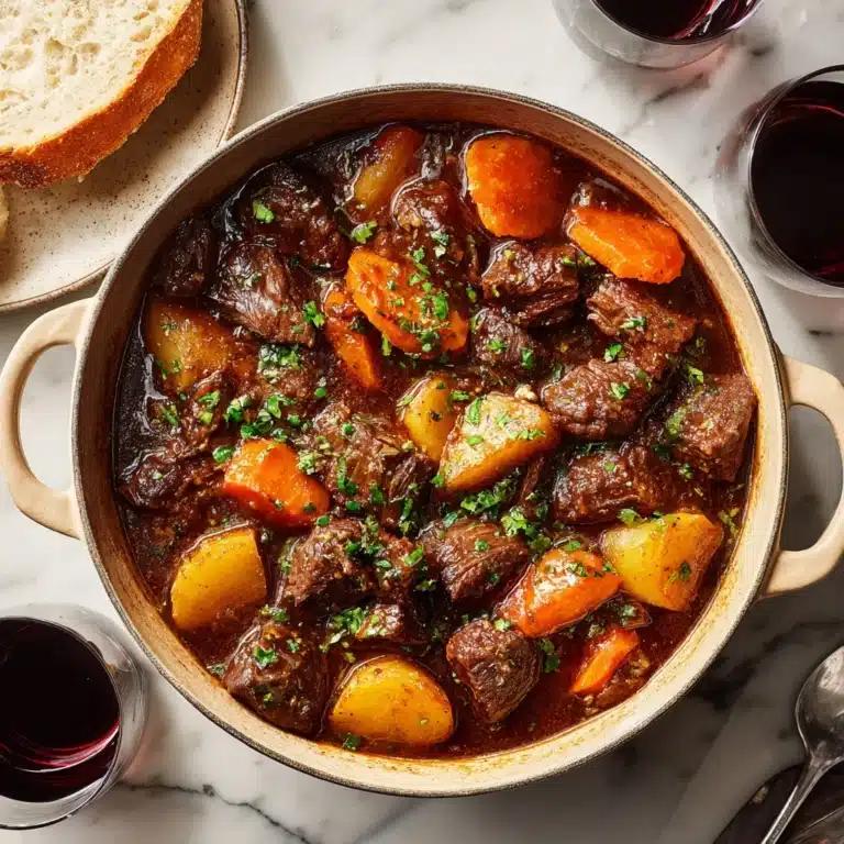 Easy Beef Bourguignon Recipe