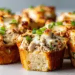 Toasty Tuna Melt Muffin Stacks Recipe