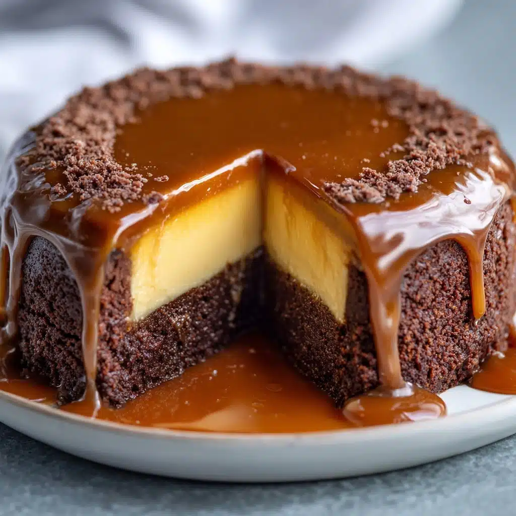 The Sweetest Twist: Magic Melt Chocoflan Recipe