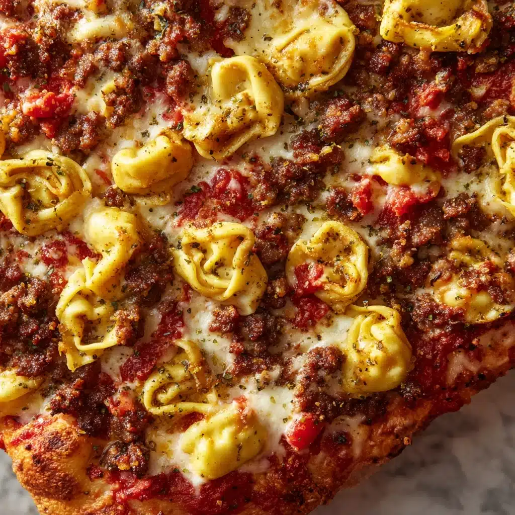 Meat Lovers Pizza Tortellini Recipe - Recipe Image