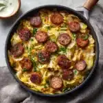 Kielbasa and Cabbage Skillet with Mustard Vinaigrette Recipe