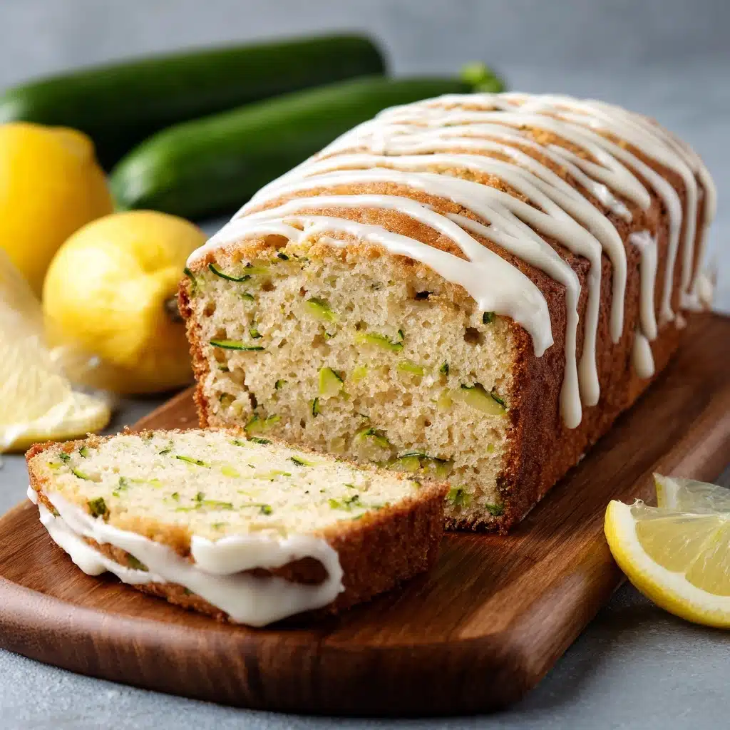 Lemon Zucchini Bread with Lemon Glaze Recipe - Recipe Image