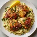 Lemon Garlic Butter Crock Pot Chicken Thighs Recipe