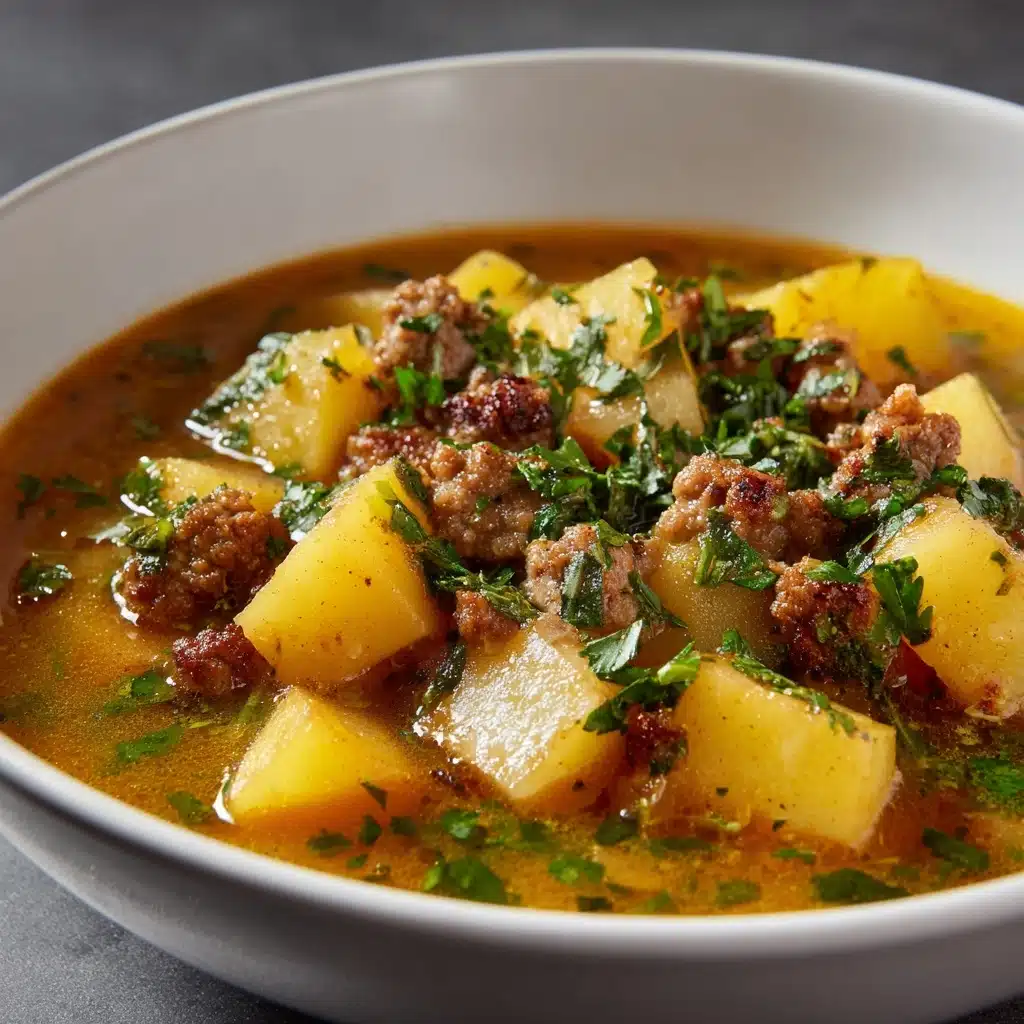 Creamy Potato & Sausage Soup Recipe