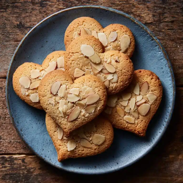 Almond Heart Cookies Recipe