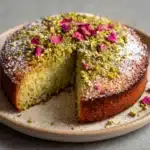 Rosewater Pistachio Cake Recipe