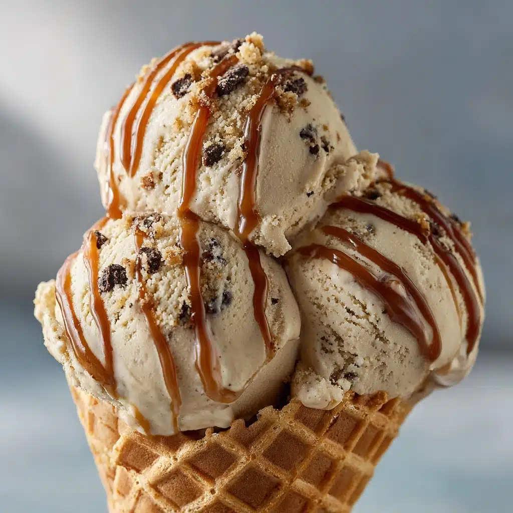 Homemade Salted Caramel Ice Cream Recipe - Recipe Image