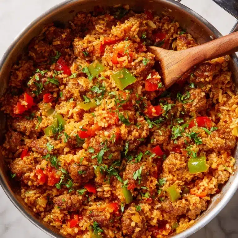 Cajun Sausage and Rice Skillet Recipe