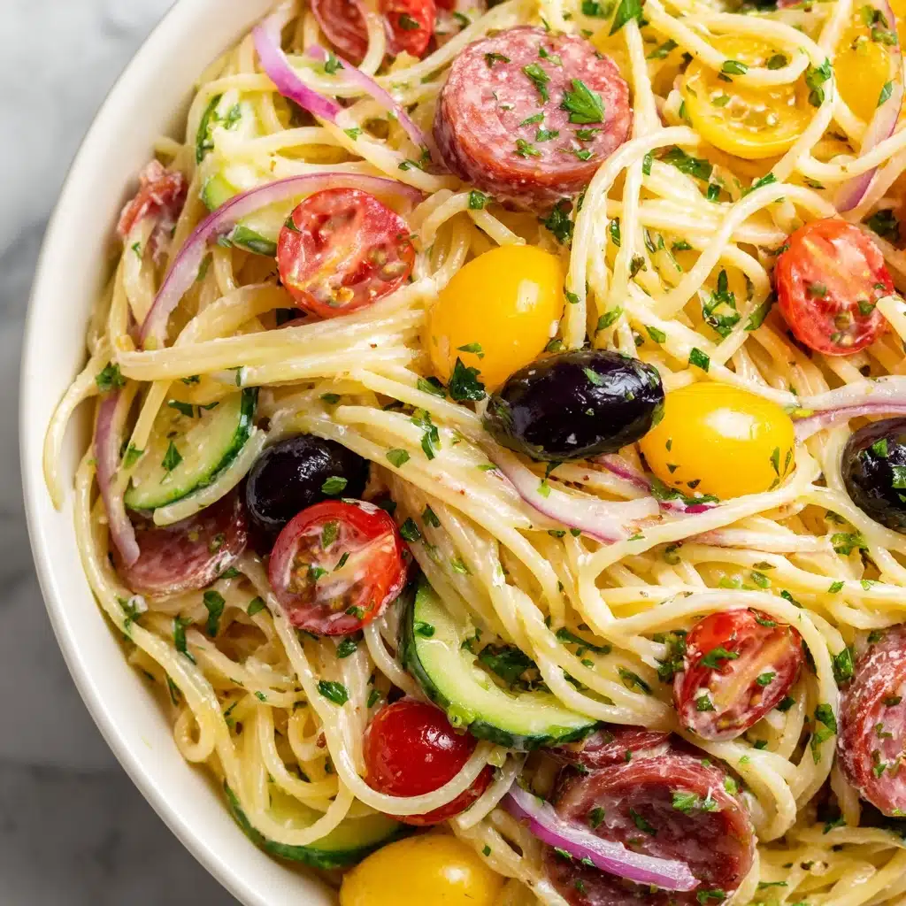 Spaghetti Salad Recipe