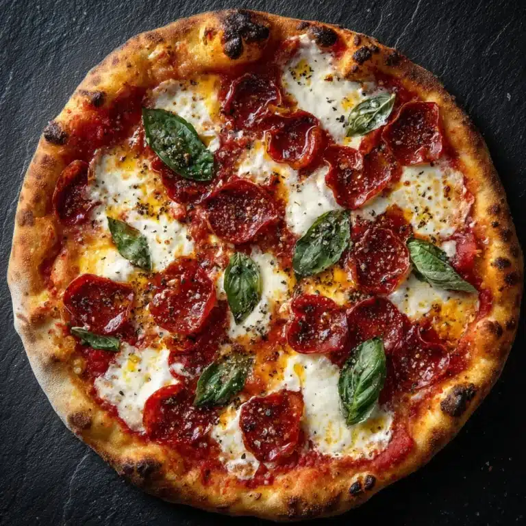 Goat Cheese and Soppressata Pizza Recipe