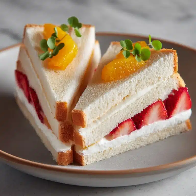 Japanese Crème Filled Sandwiches Recipe