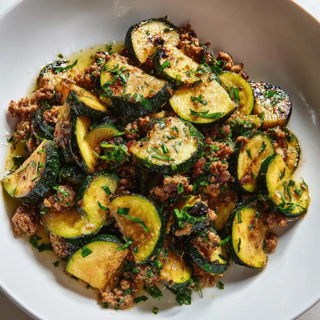 Ground Turkey Zucchini Skillet Recipe - Recipe Image