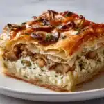 Feta & Mushroom Brunch Squares Recipe