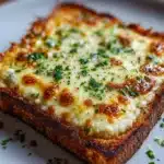 Garlic Toast Pizzas Recipe