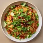 Satay Crispy Rice Salad Recipe