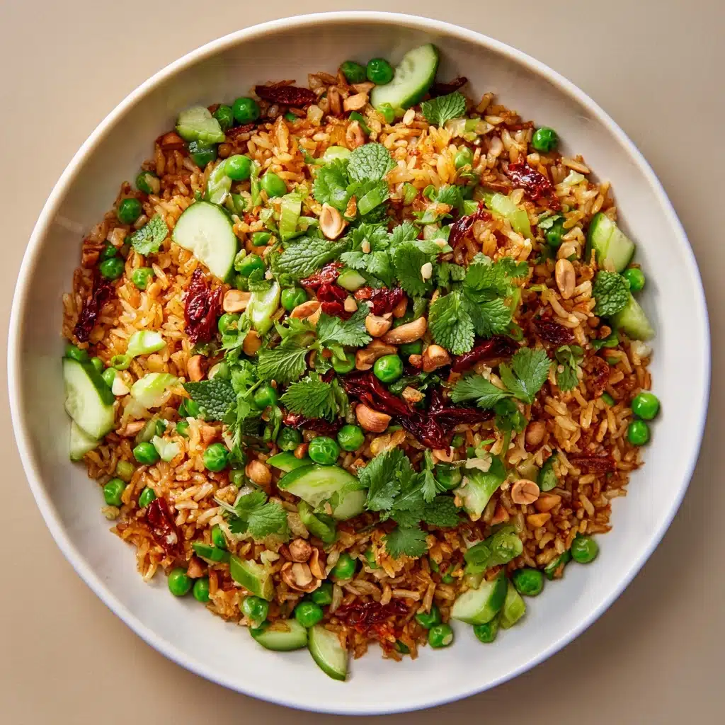 Satay Crispy Rice Salad Recipe - Recipe Image