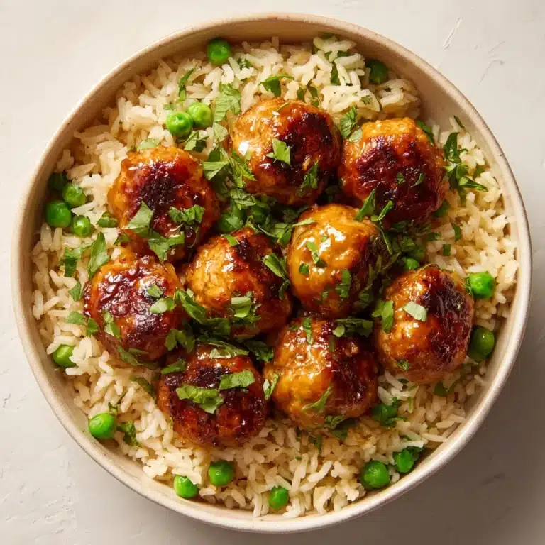 Meatballs and Rice Recipe