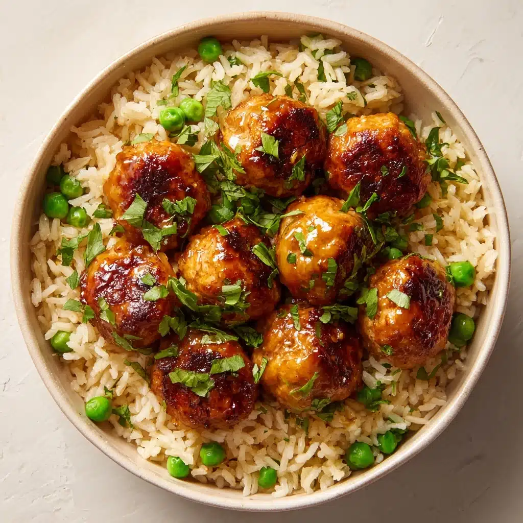 Meatballs and Rice Recipe - Recipe Image