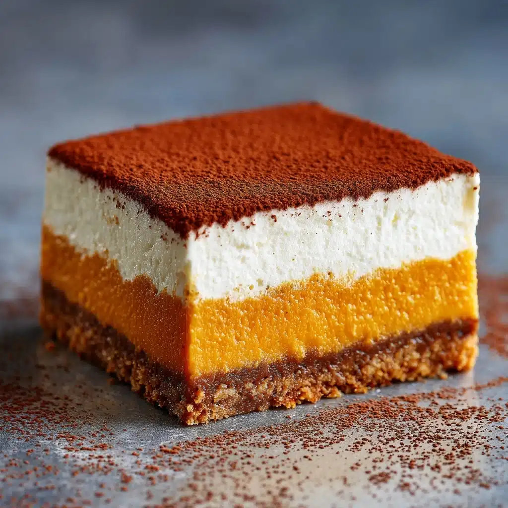 Pumpkin Churro Cheesecake Bars Recipe - Recipe Image