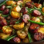 One-Skillet Kielbasa and Potatoes Recipe