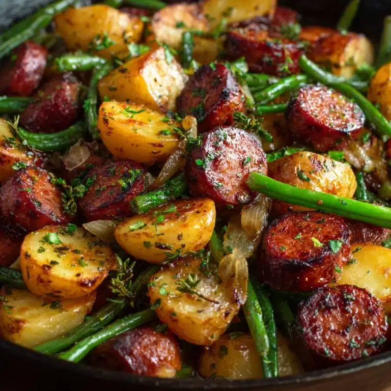 One-Skillet Kielbasa and Potatoes Recipe