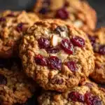 Gluten-Free Almond Flour Cookies with Cranberries and Maple Syrup Recipe