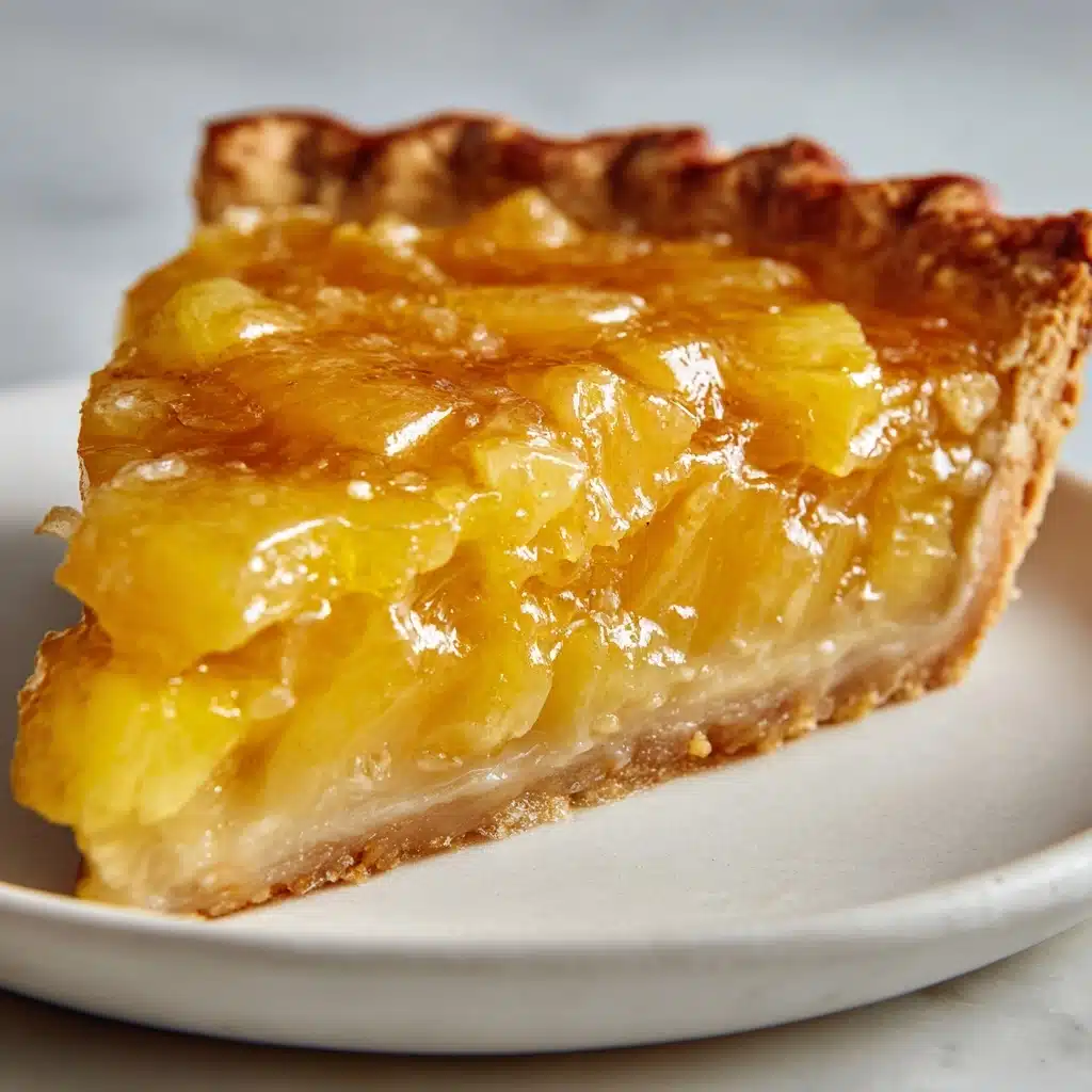 Southern Pineapple Pie Recipe - Recipe Image