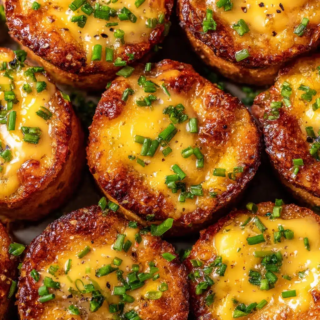 Garlic Butter Parmesan Chicken Bites with Creamy Herb Sauce Recipe - Recipe Image