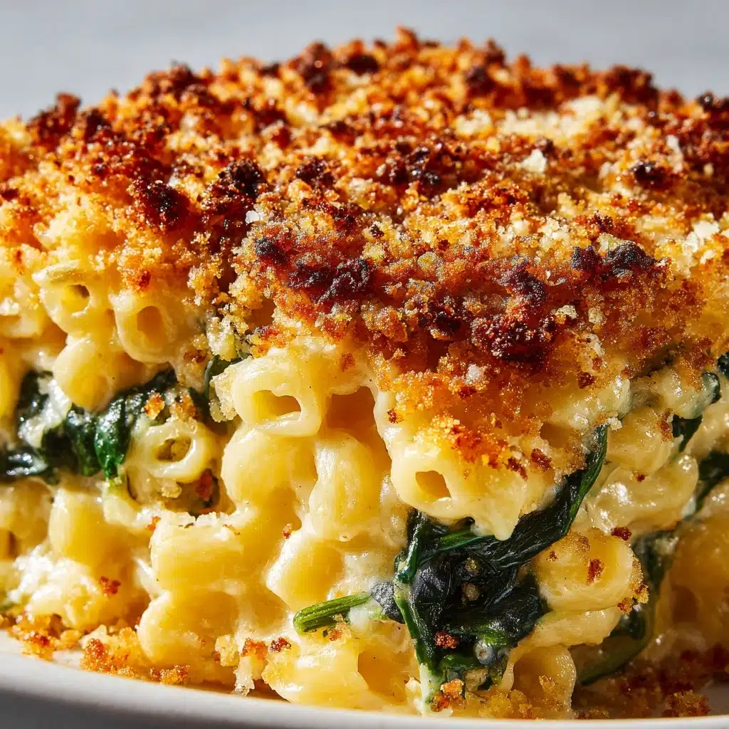 Swiss Chard and Roasted Garlic Mac and Cheese Recipe - Recipe Image