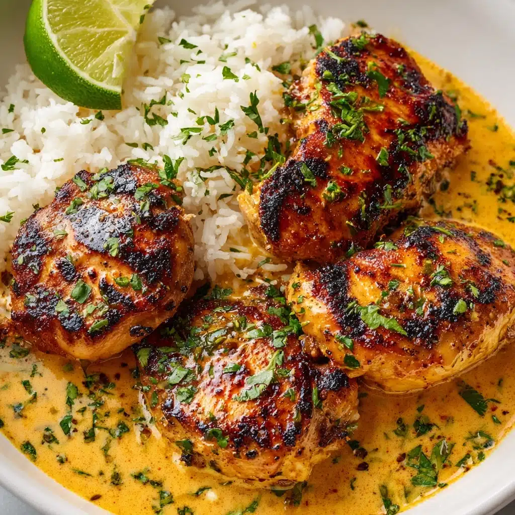 Coconut Lime Chicken with Rice Recipe - Recipe Image