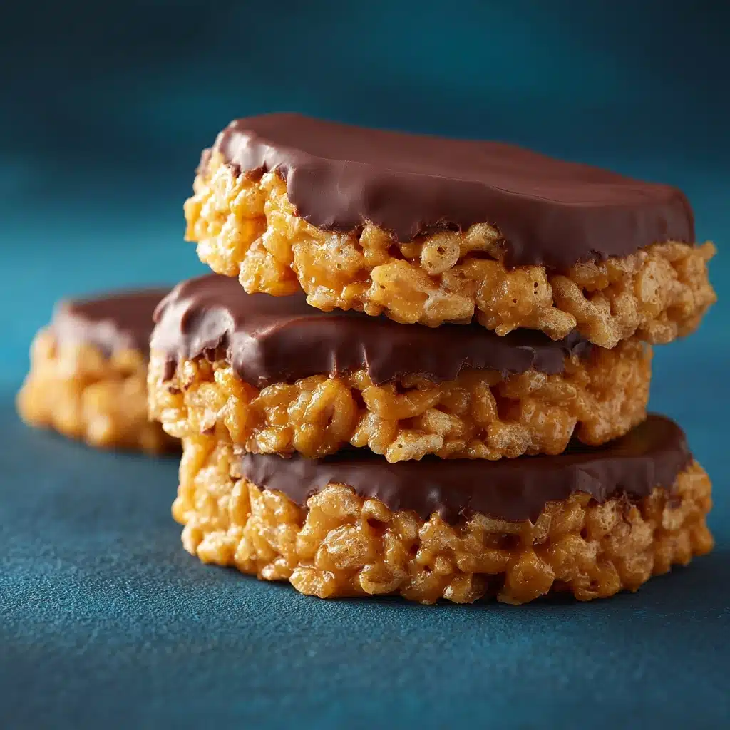 Chocolate Peanut Butter Rice Krispie Cups Recipe - Recipe Image