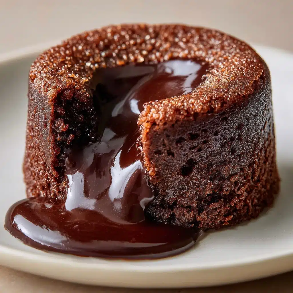 Triple Chocolate Lava Muffins Recipe - Recipe Image