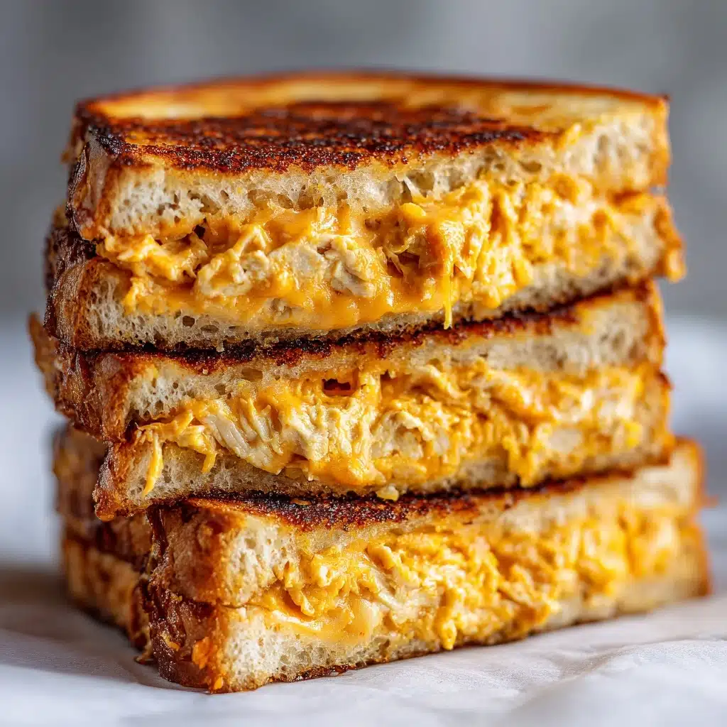 Buffalo Chicken Grilled Cheese Recipe - Recipe Image