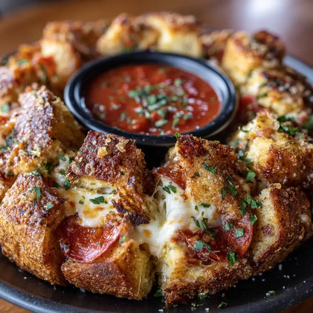 Pizza Pull-Apart Bread Recipe - Recipe Image
