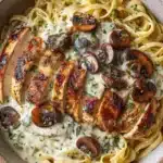 Chicken & Mushroom Alfredo Recipe