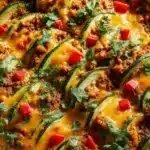 One-Pan Taco Zucchini Skillet Recipe