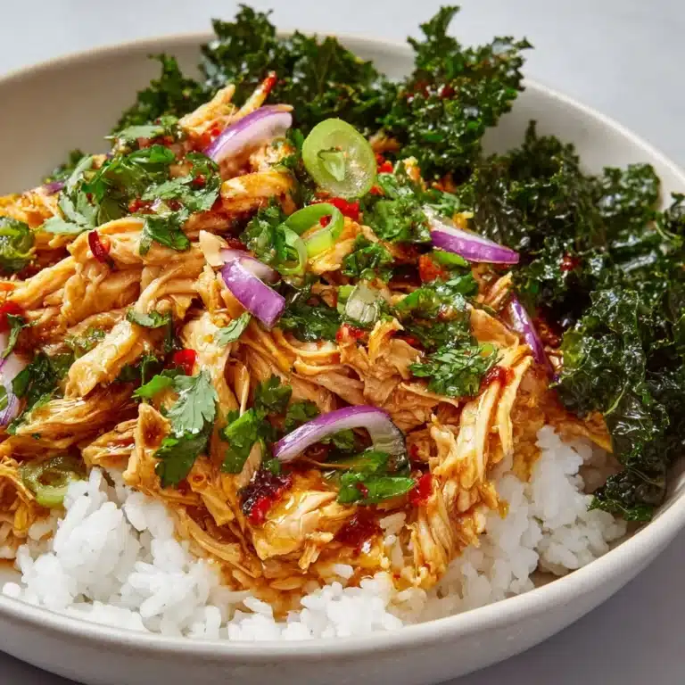 Shredded Chicken & Rice Bowl Recipe