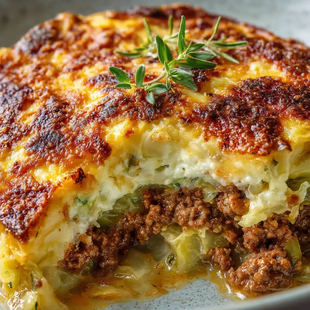 Cabbage Beef Bake Recipe