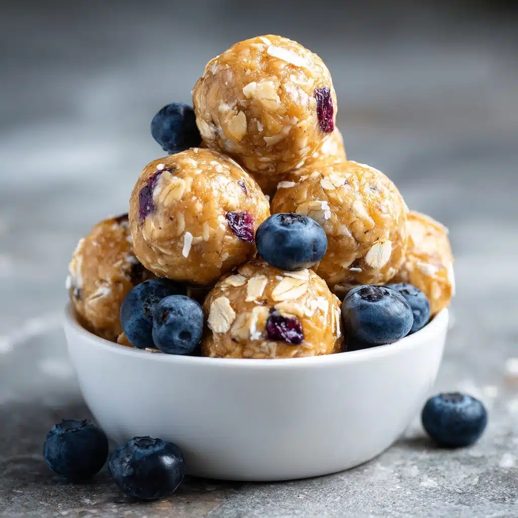 Banana and Blueberry Balls for Dogs Recipe
